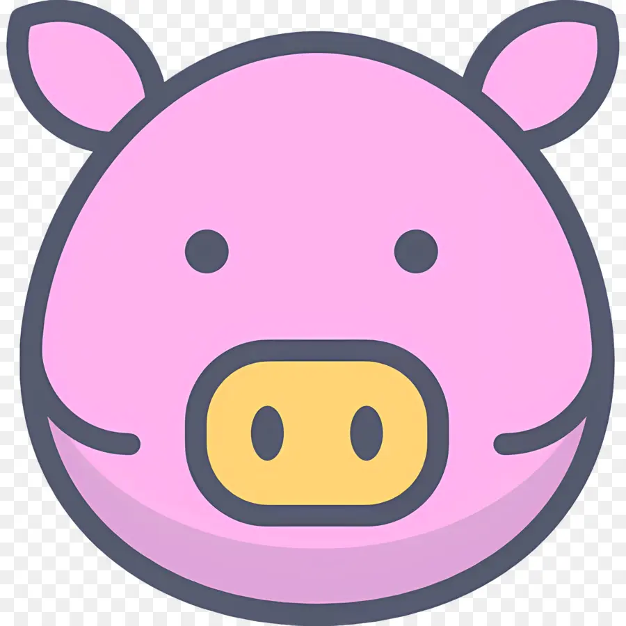 Visage De Cochon，Cochon PNG