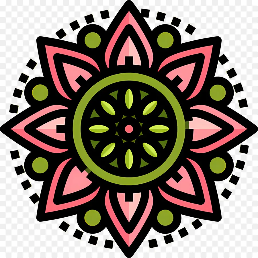 Mandalas，Rose PNG