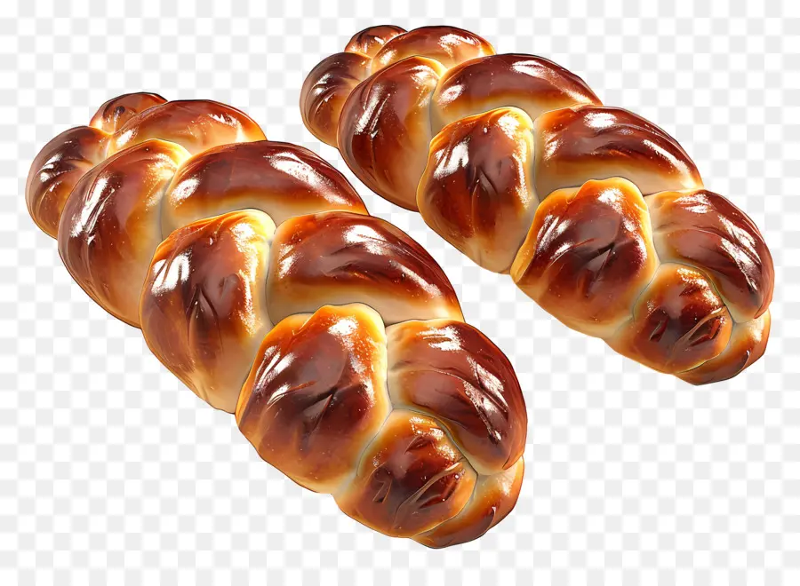 Pain Challah，Pain Tressé PNG