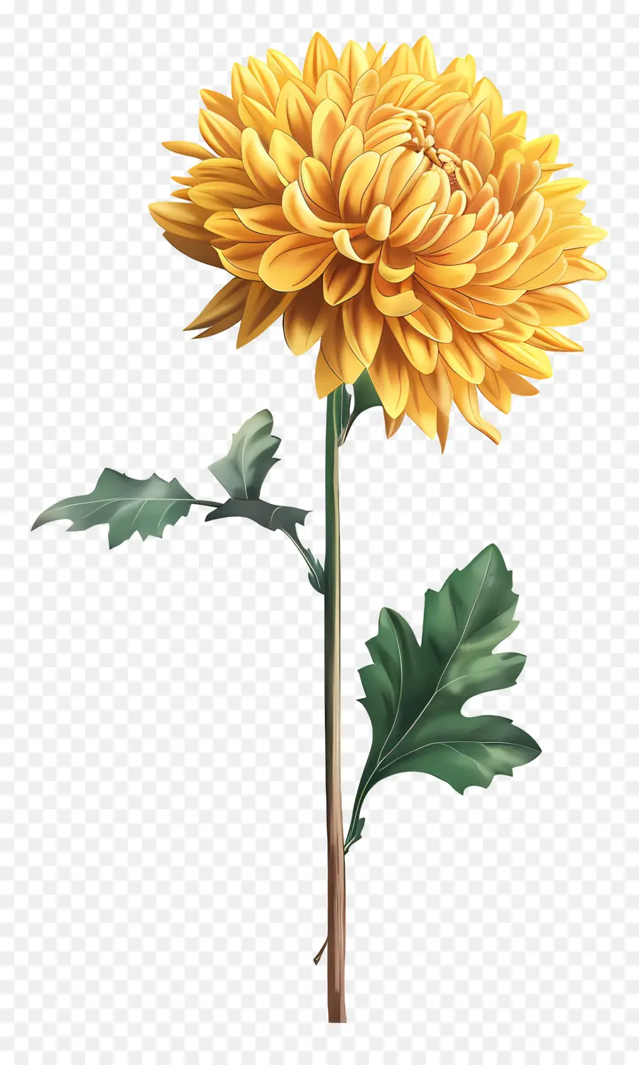 Chrysanthème Jaune，Pissenlit PNG