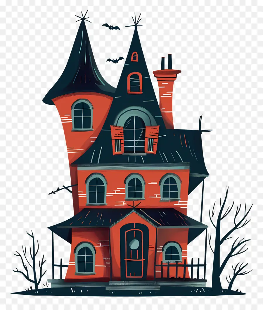 Maison Hantée，Halloween PNG