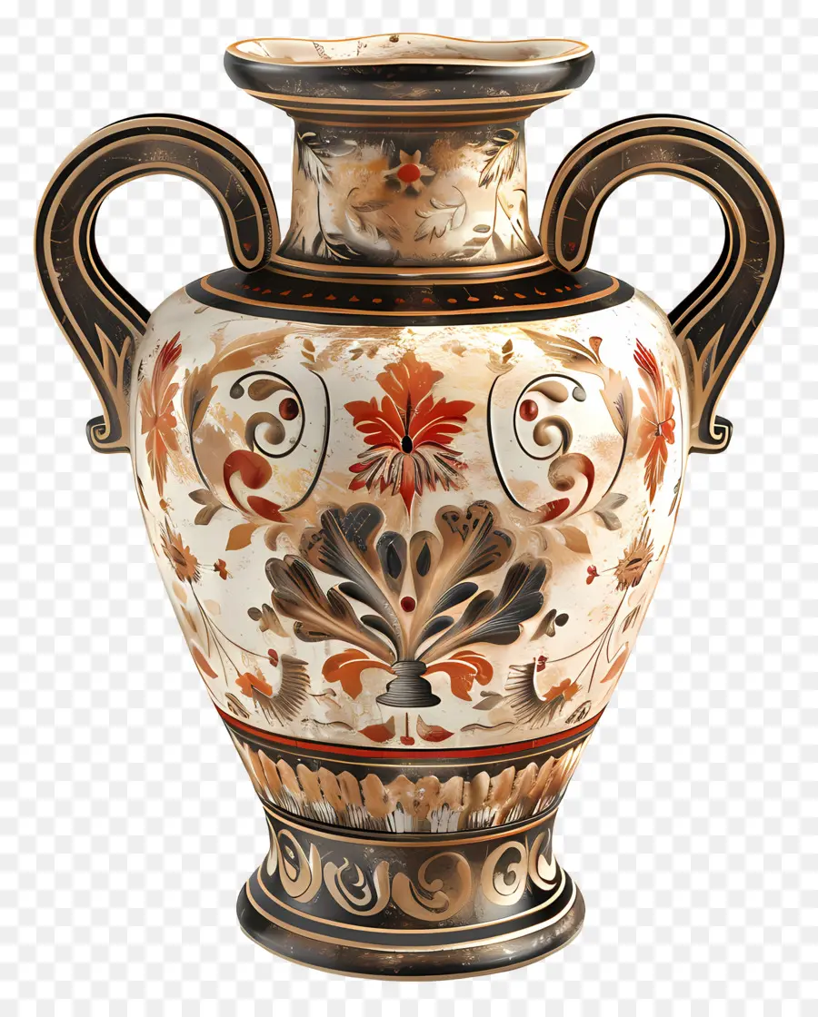 Vase Antique，Vase Décoratif PNG