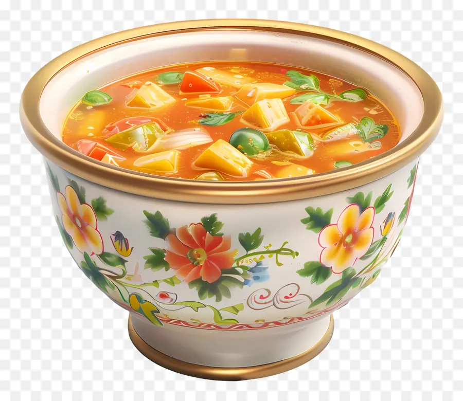 Soupe Minestrone，Bol à Soupe PNG