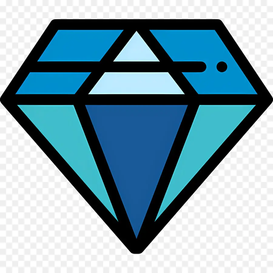 Diamant Bleu，Diamant PNG