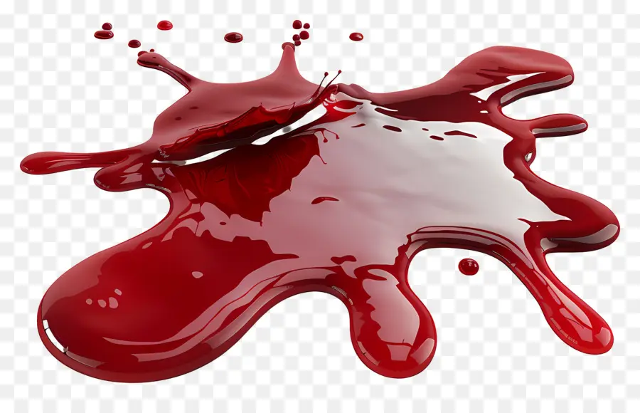 Flaque De Sang，Liquide Rouge PNG