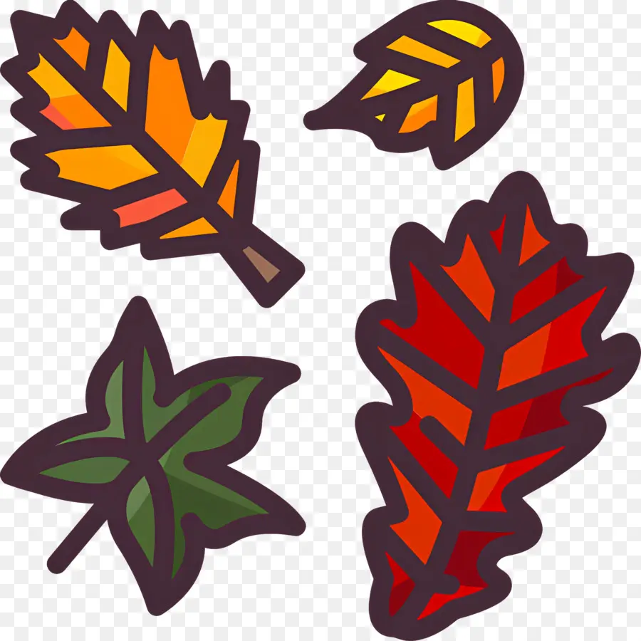 Feuilles D'automne，Automne PNG