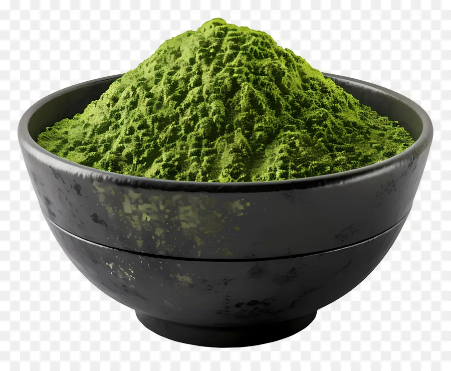 Matcha En Poudre，Poudre Verte PNG