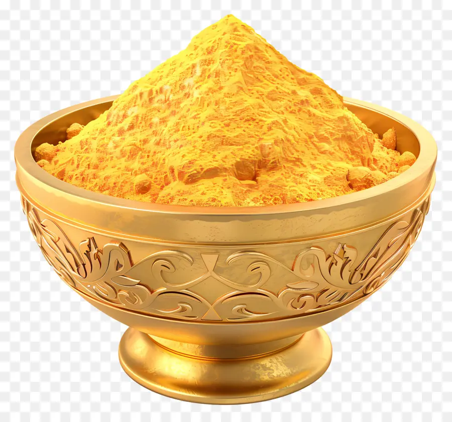 Poudre De Curcuma，Bol PNG