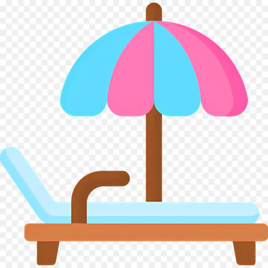 Parasol，Chaise De Plage PNG