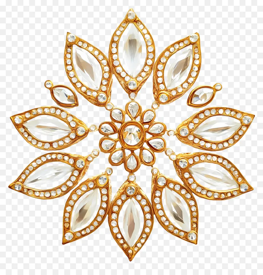 Kundan，Broche De Bijoux PNG