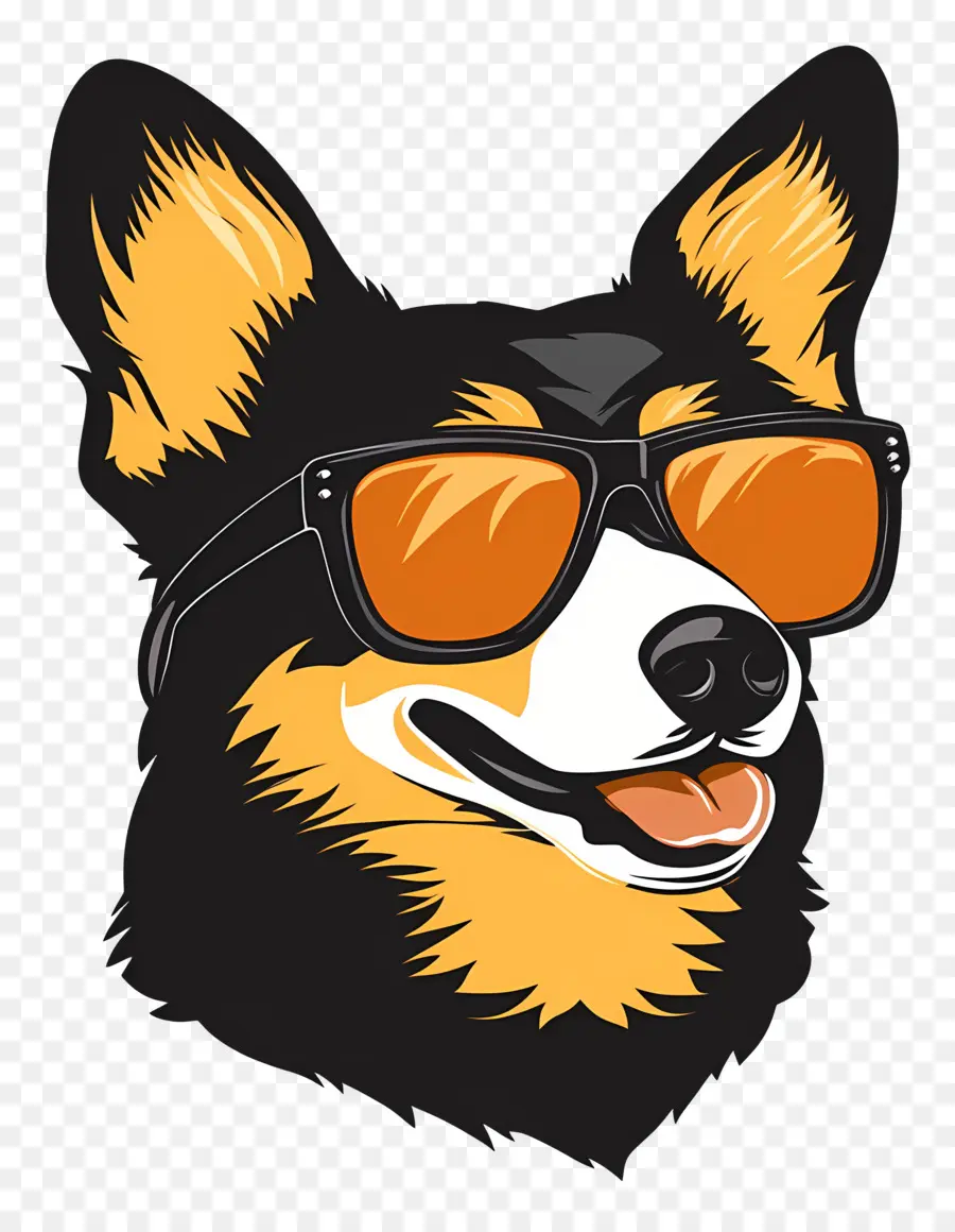 Lunettes De Soleil，Chien Cool PNG