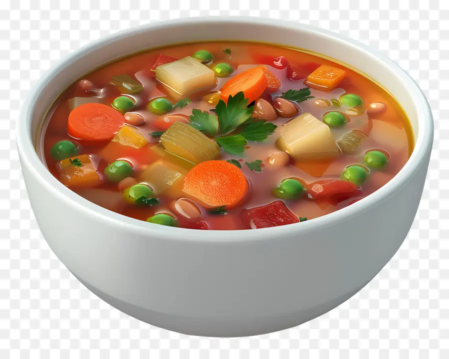 Soupe Minestrone，Soupe Aux Légumes PNG