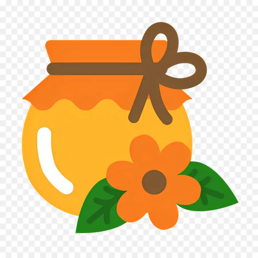 Pot De Miel，Fleur PNG