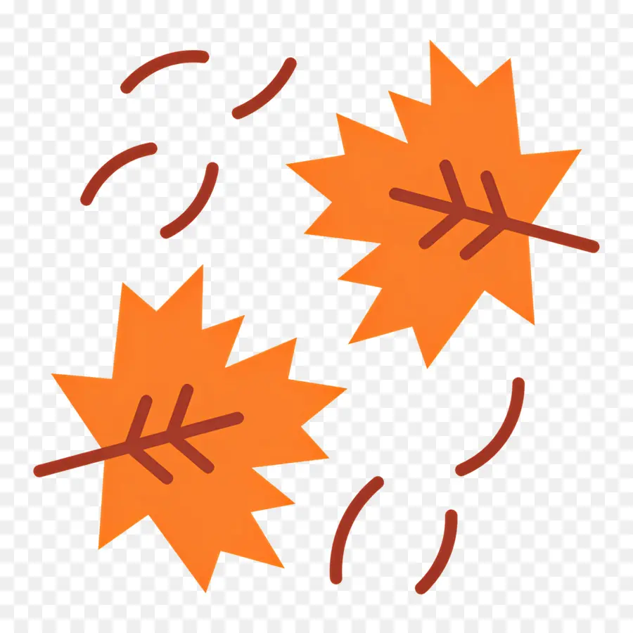 Feuilles D'automne，Feuilles Qui Tombent PNG