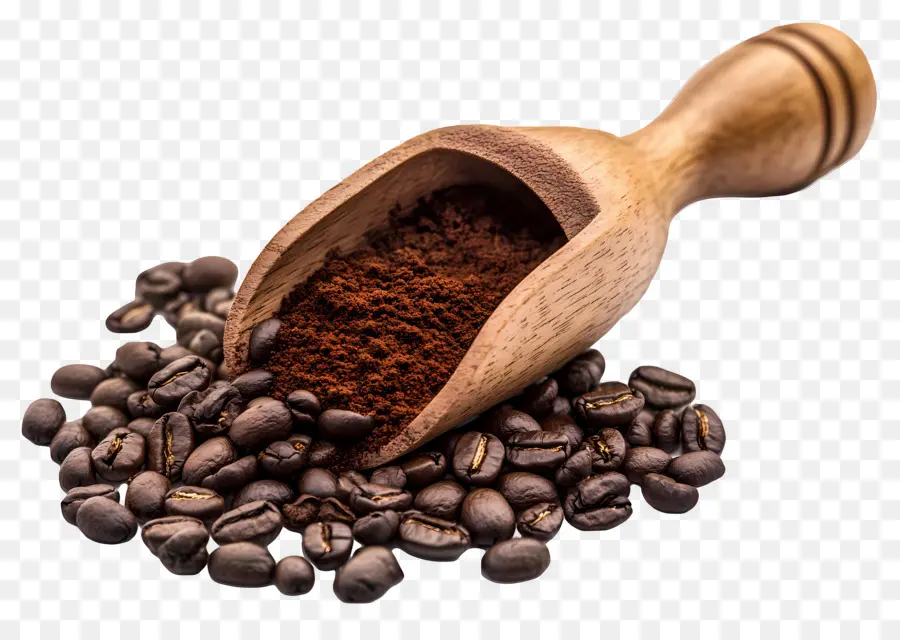 Café En Poudre，Café En Grains PNG