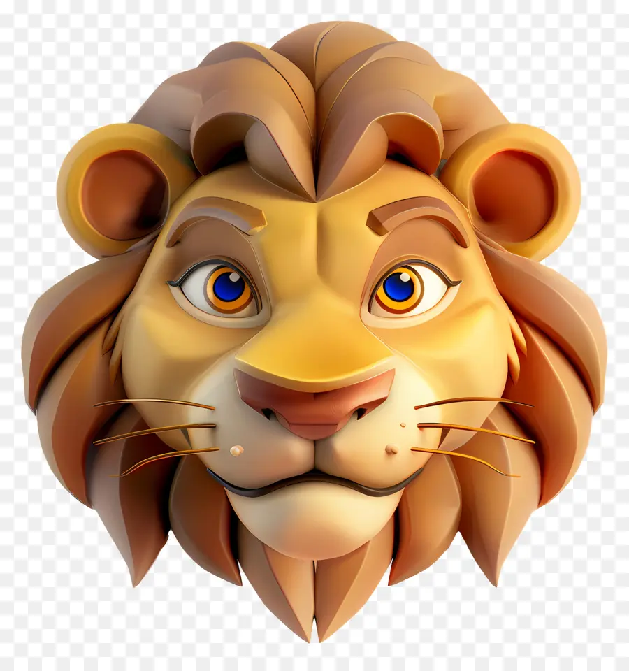 Visage De Lion，Lion PNG