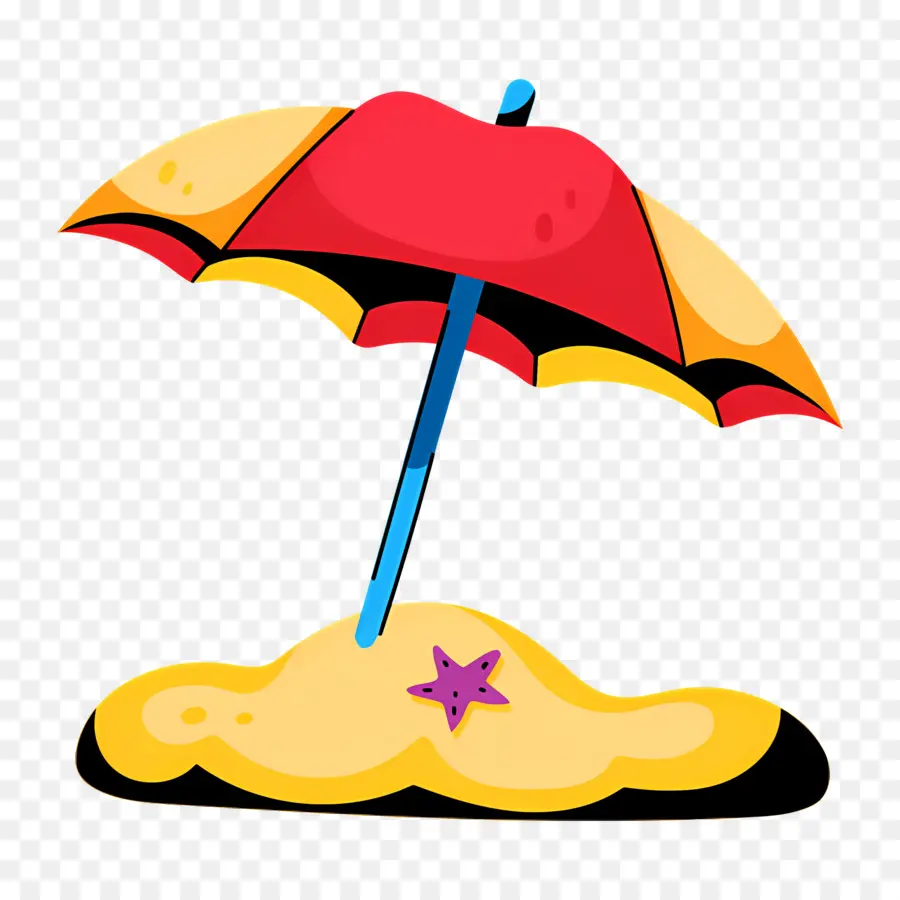 Parasol，Parasol De Plage PNG