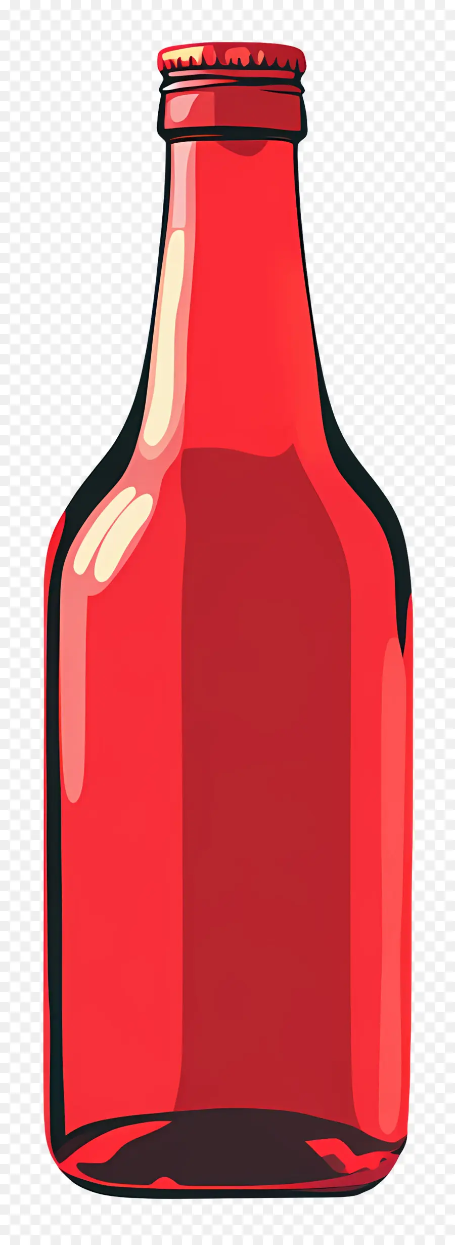 Bouteille Rouge，Bouteille De Ketchup PNG