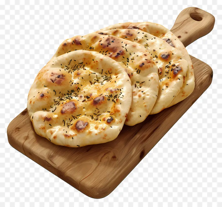 Pain Naan，Pain Plat PNG