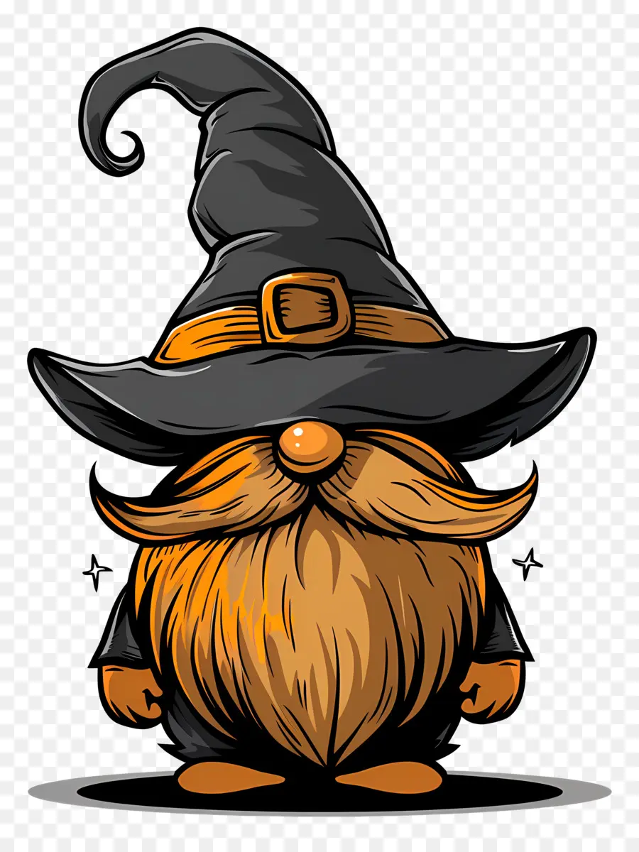 Gnome D'halloween，Gnome Sorcier PNG