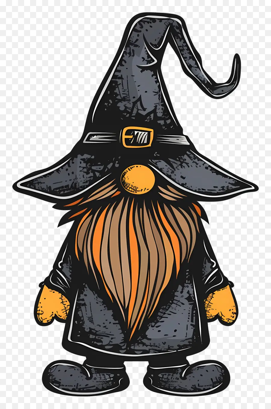 Gnome D'halloween，Gnome Sorcier PNG