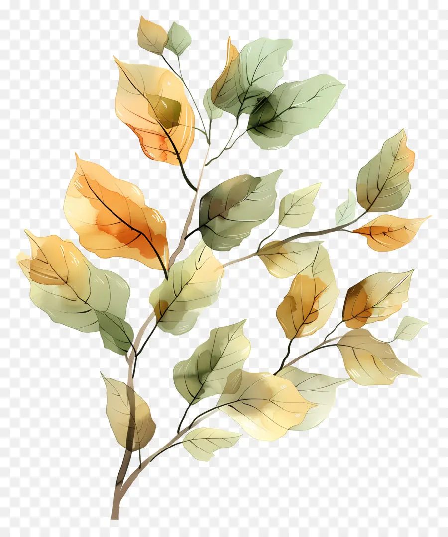 Feuillage Des Arbres，Feuilles D'automne PNG