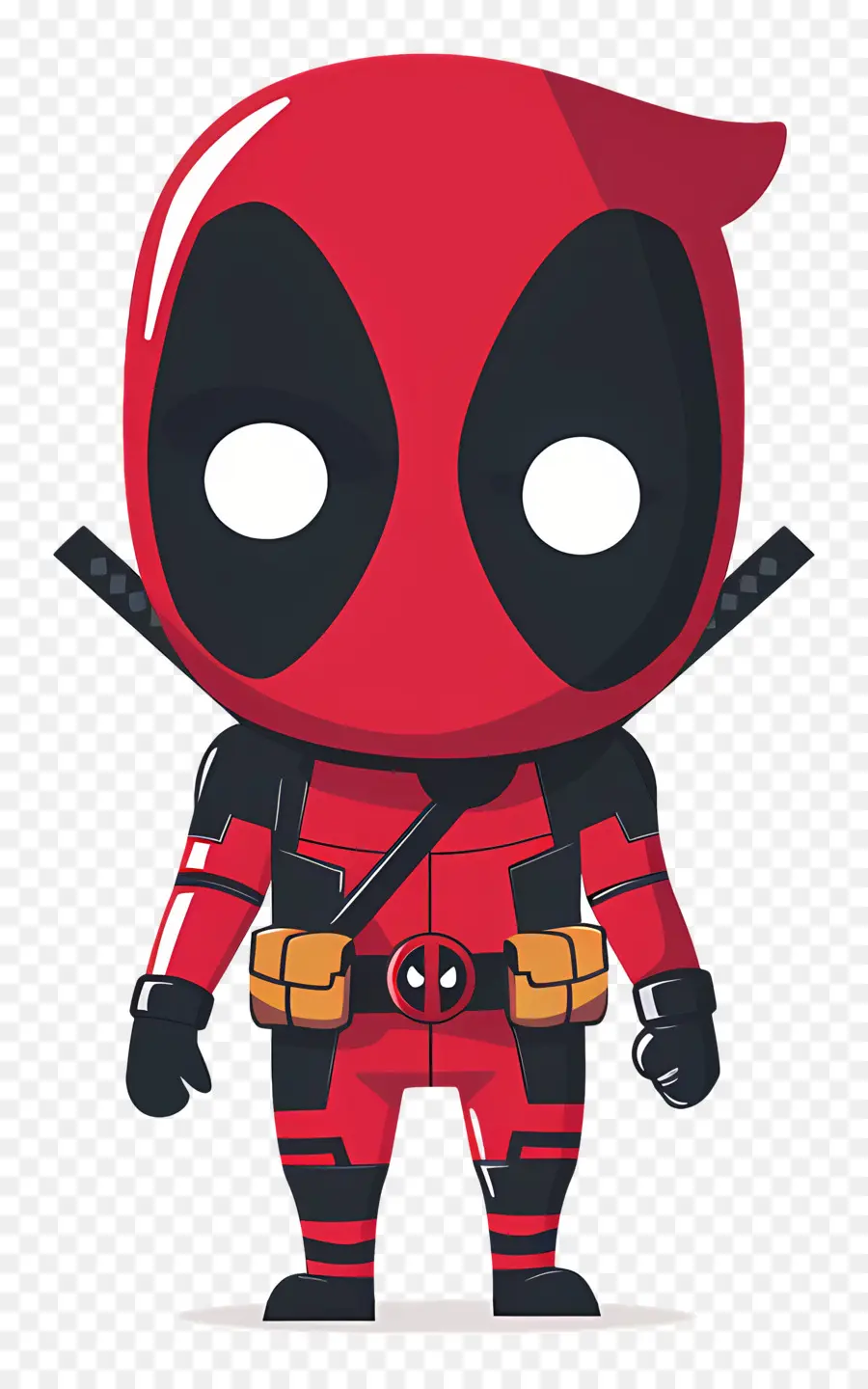 Deadpool Mignon，Super Héros Rouge PNG