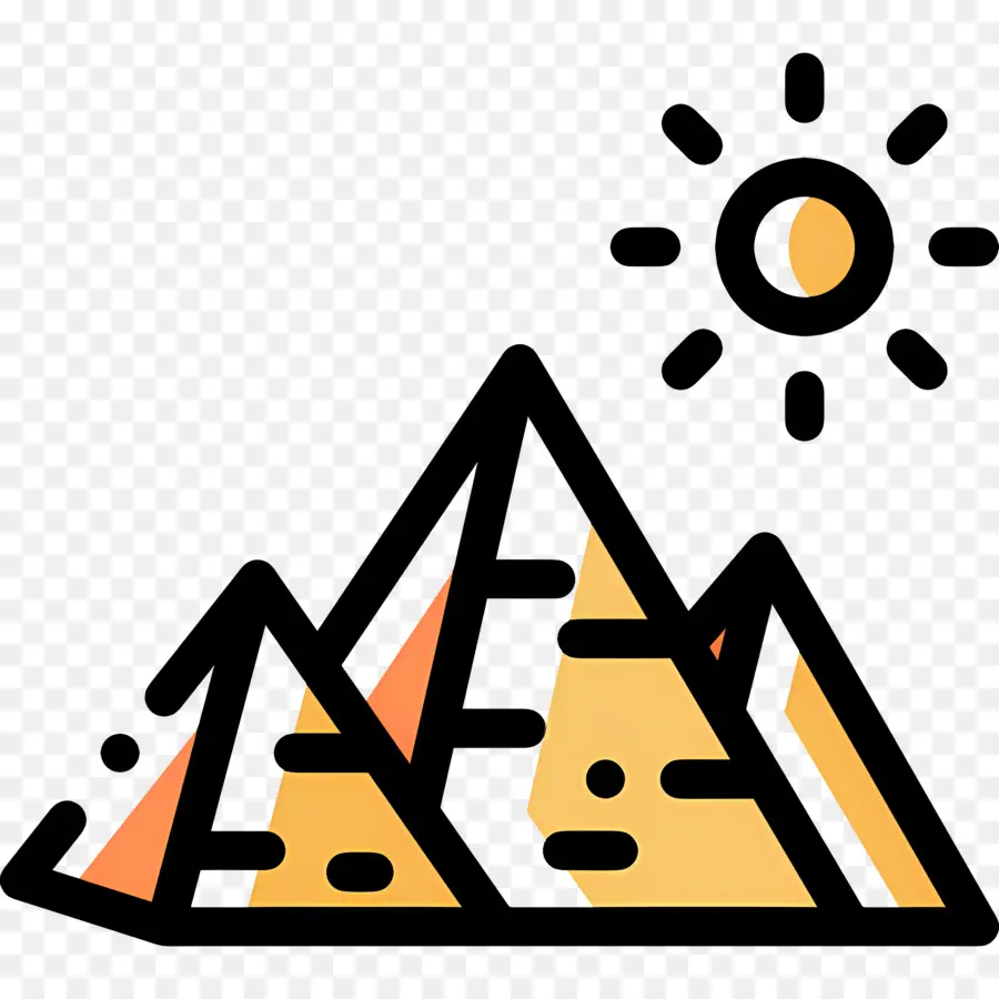 Pyramide，Pyramides PNG