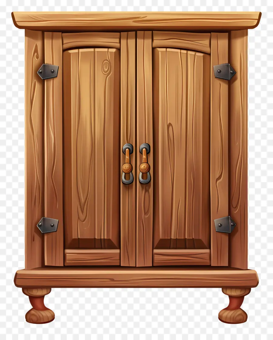 Armoire En Bois，Stockage PNG