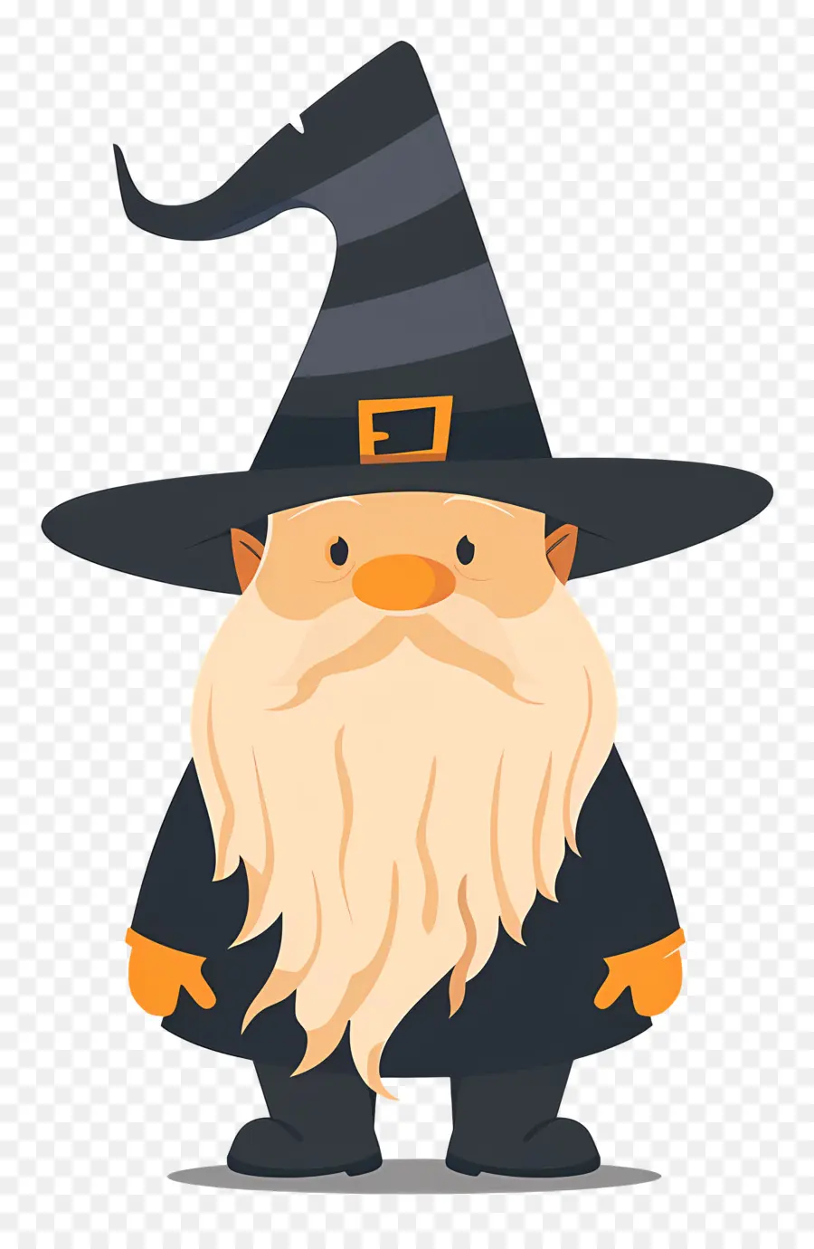 Gnome D'halloween，Magicien PNG