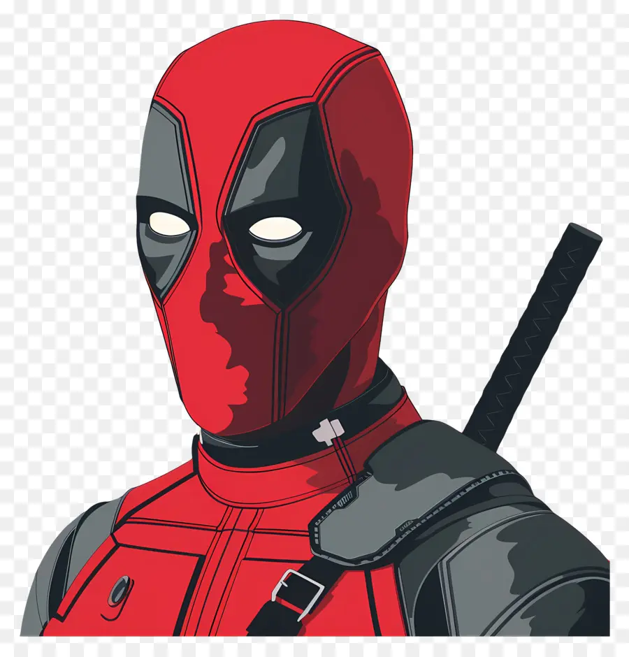 Deadpool Animé，Masque De Super Héros PNG