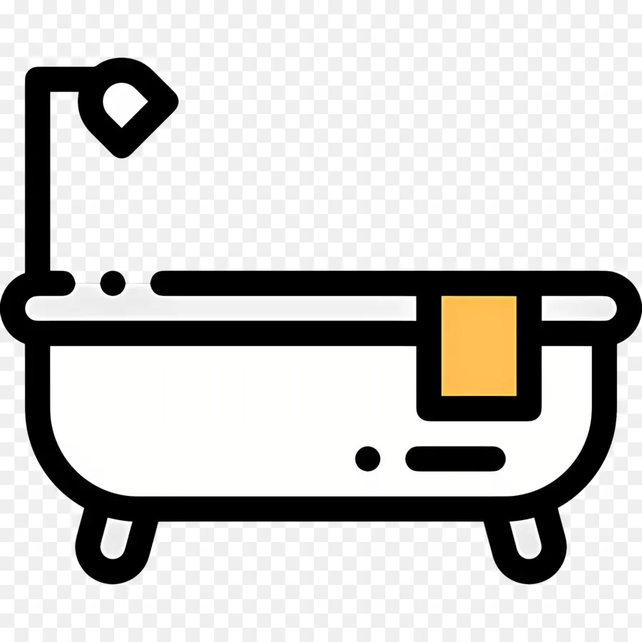 Baignoire，Salle De Bain PNG