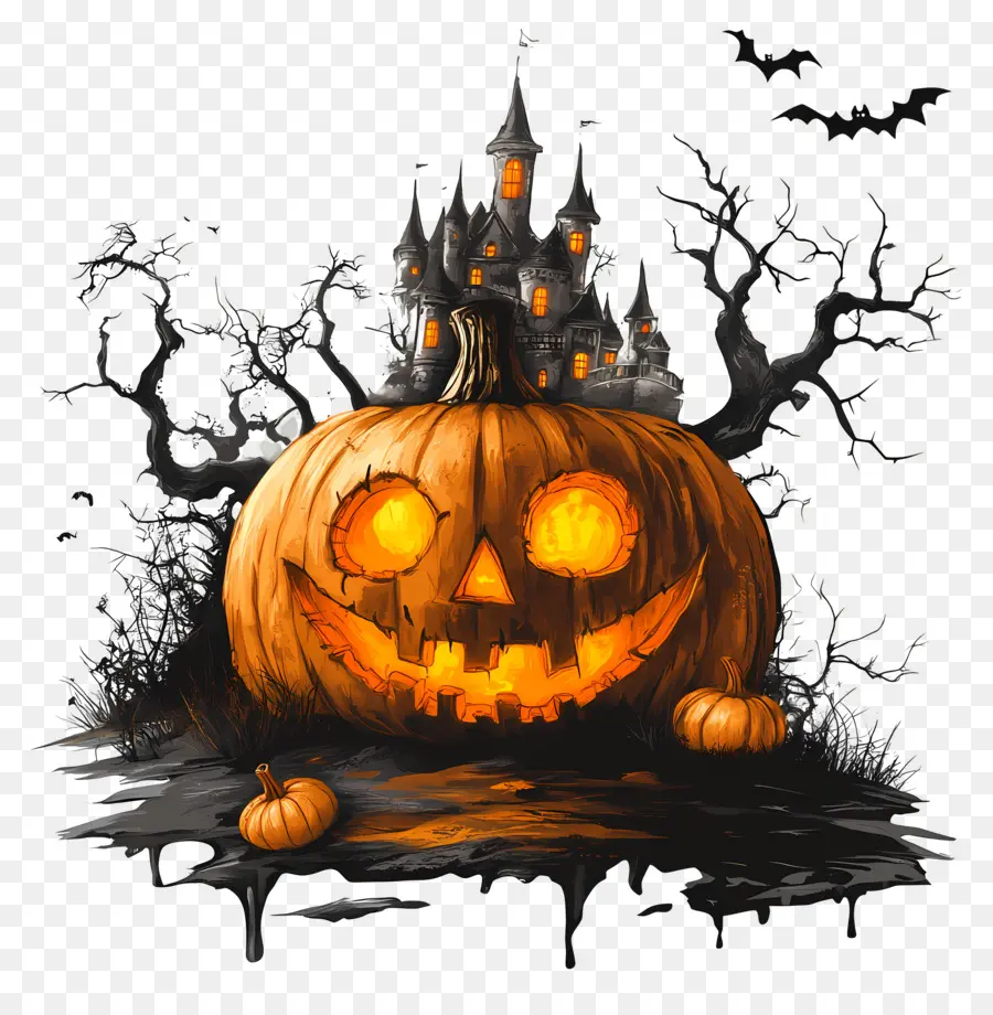 Halloween，Épouvantail D'halloween PNG