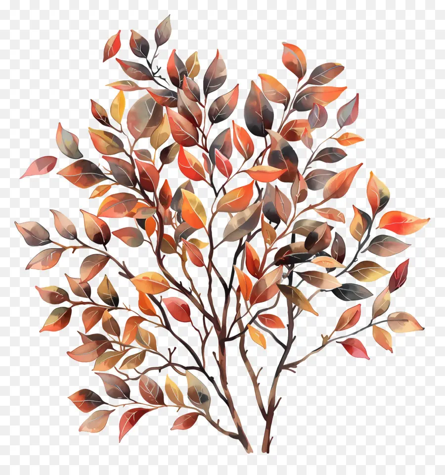 Feuillage Des Arbres，Feuilles D'automne PNG