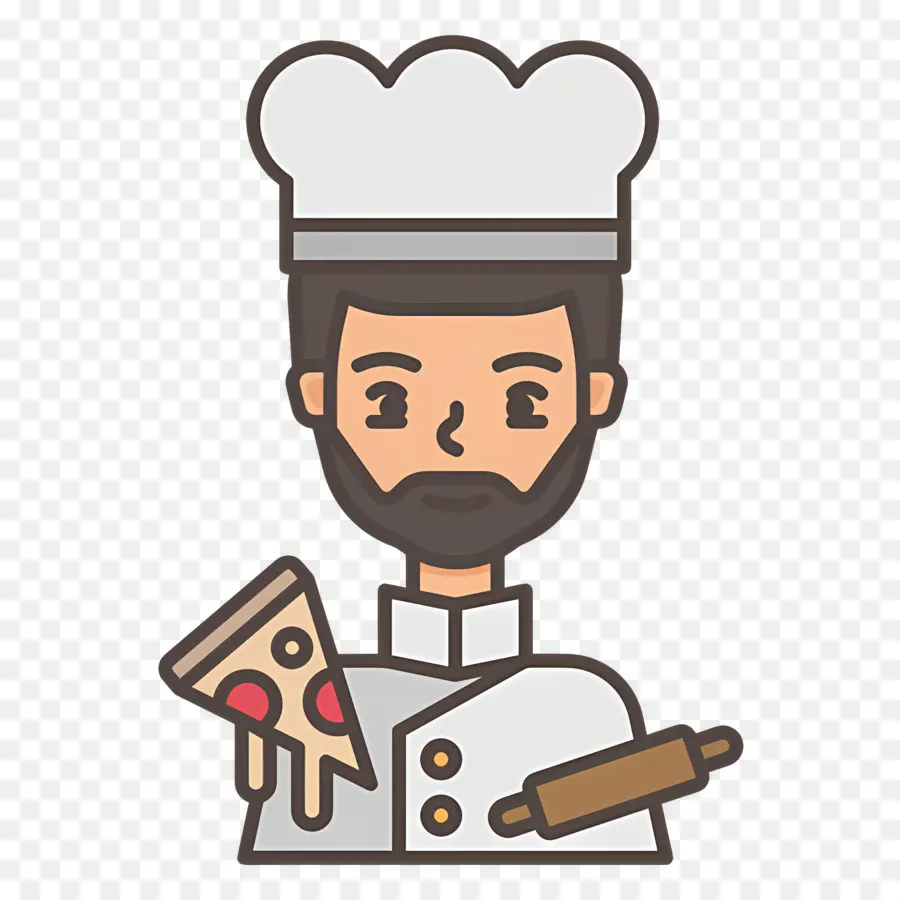 Pizzaiolo，Cuisinier PNG