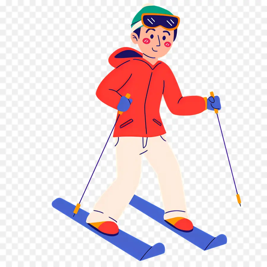 Skieur，Ski PNG