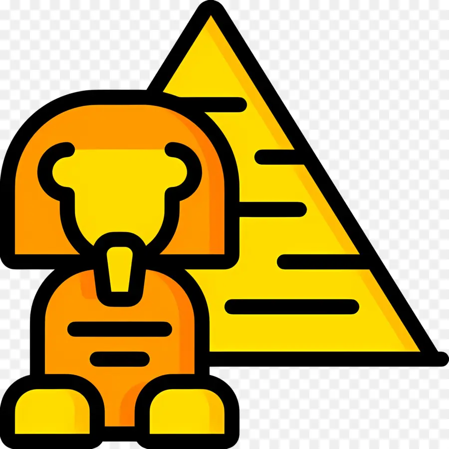 Pyramide，Sphinx Et Pyramide PNG