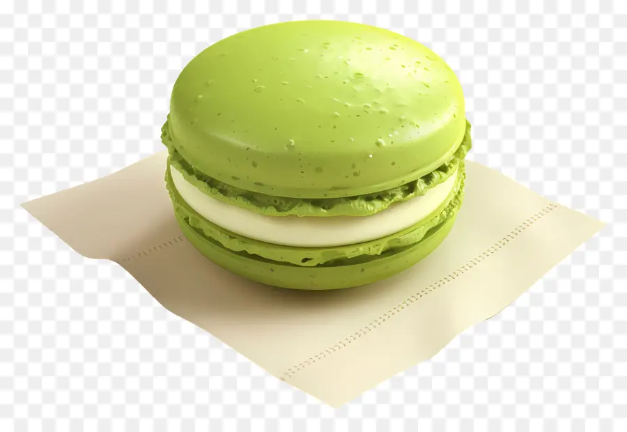 Macarons Au Matcha，Macarons PNG