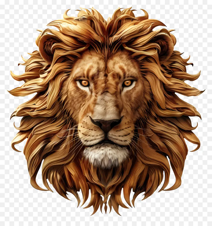 Visage De Lion，Lion PNG