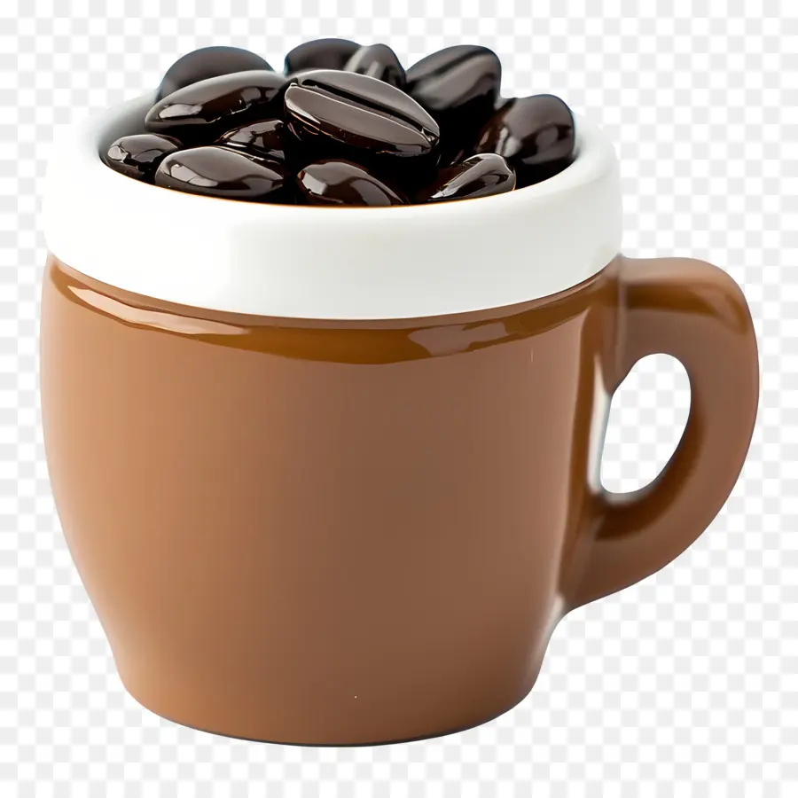 Café Animé，Café En Grains PNG