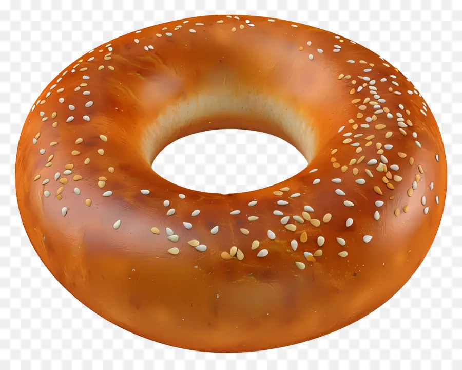 Pain Bagel，Bretzels PNG