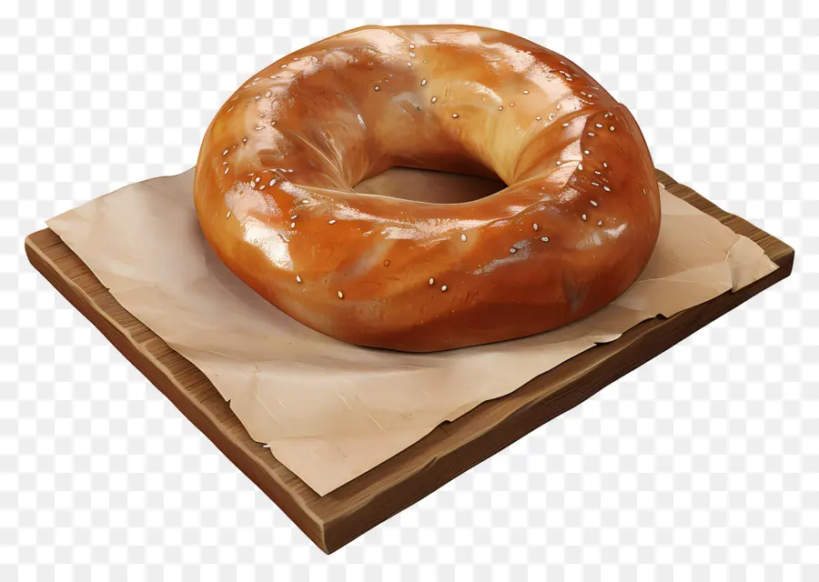 Pain Bagel，Bretzel PNG