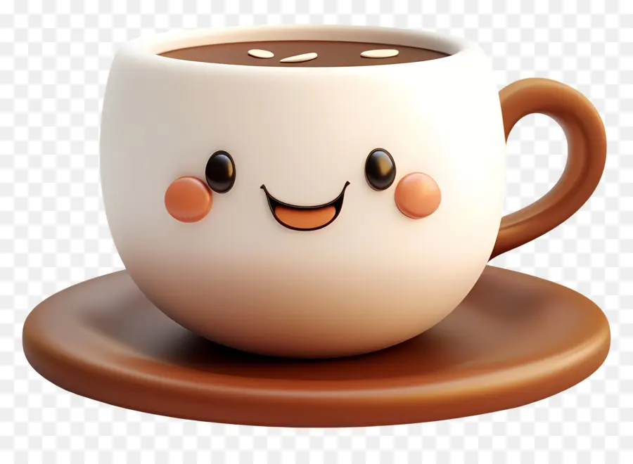 Café Chaud，Coupe Souriante PNG