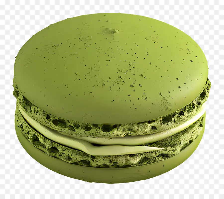 Macarons Au Matcha，Macarons Verts PNG