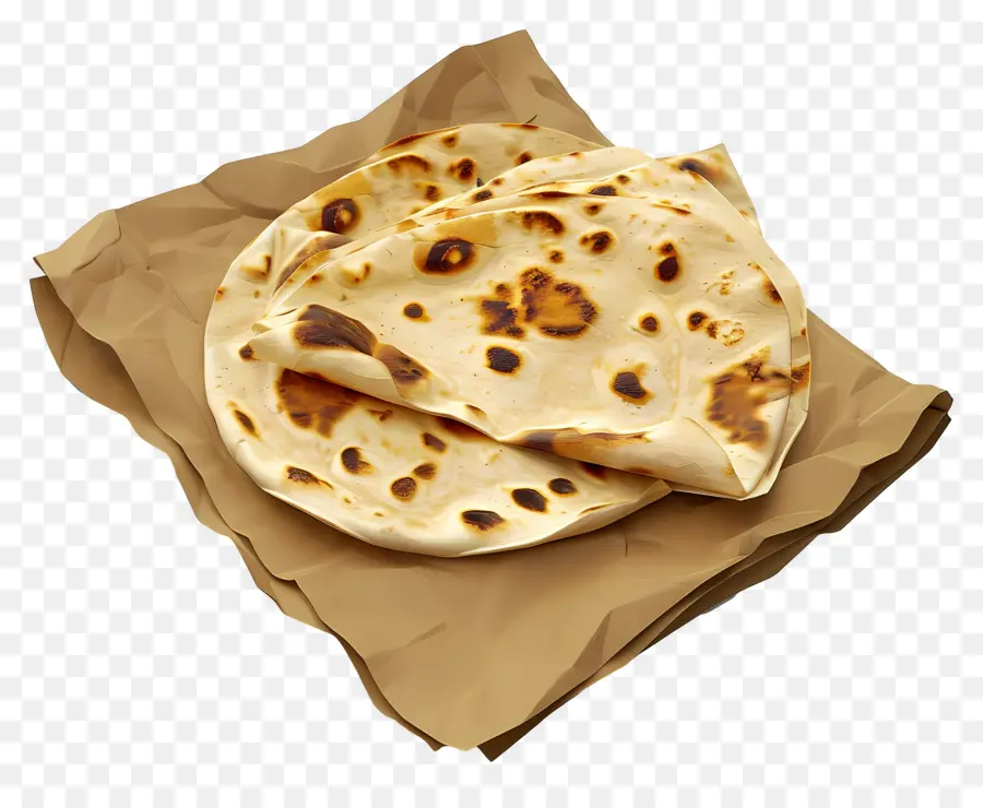 Pain Lavash，Pain Plat PNG