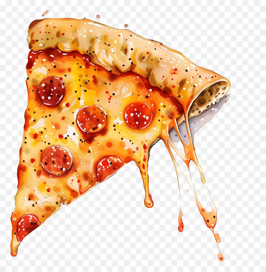 Tranche De Pizza，Fromage PNG