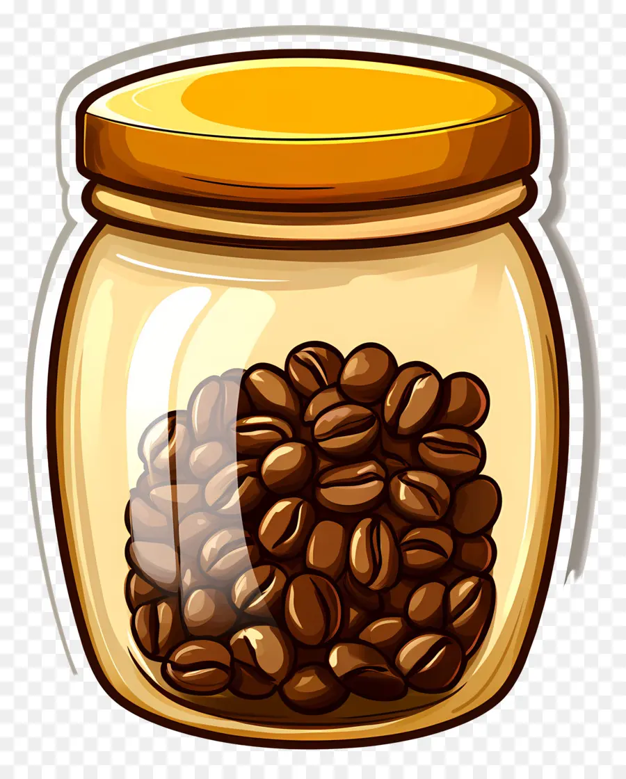 Pot à Café，Café En Grains PNG