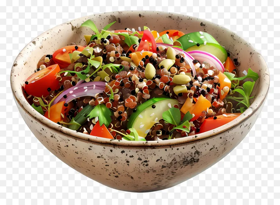 Bol De Quinoa，Saladier PNG