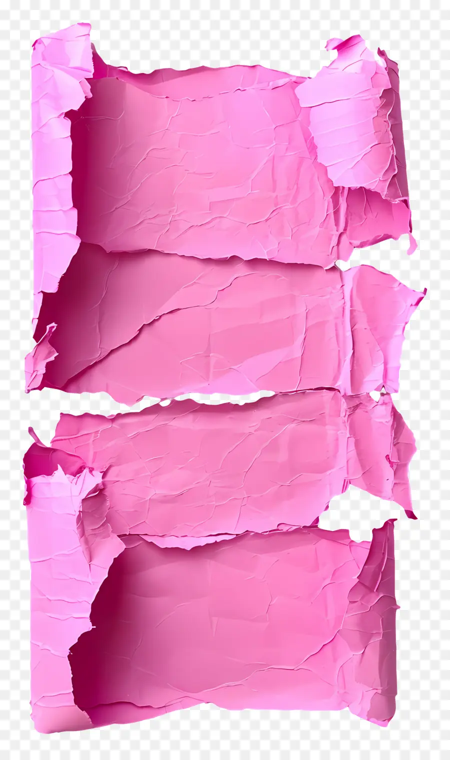 Papier Déchiré Rose，Papier Rose PNG