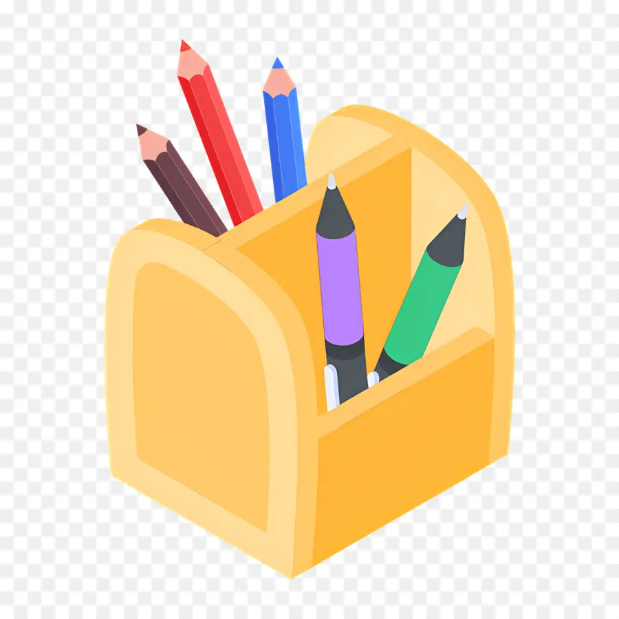 Fournitures Scolaires，Porte Stylo PNG